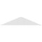 Ekena Millwork Portland Architectural Grade PVC Gable Bracket, 36"W x 7 1/2"H x 2"D x 6"F, 5/12 Pitch GBP036X08X0206POR00 - alternate 4